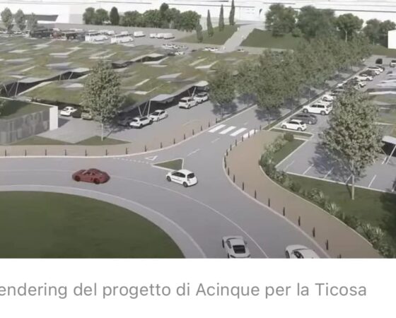 Progetto Parcheggio Ticosa/Rapinese/Acinque